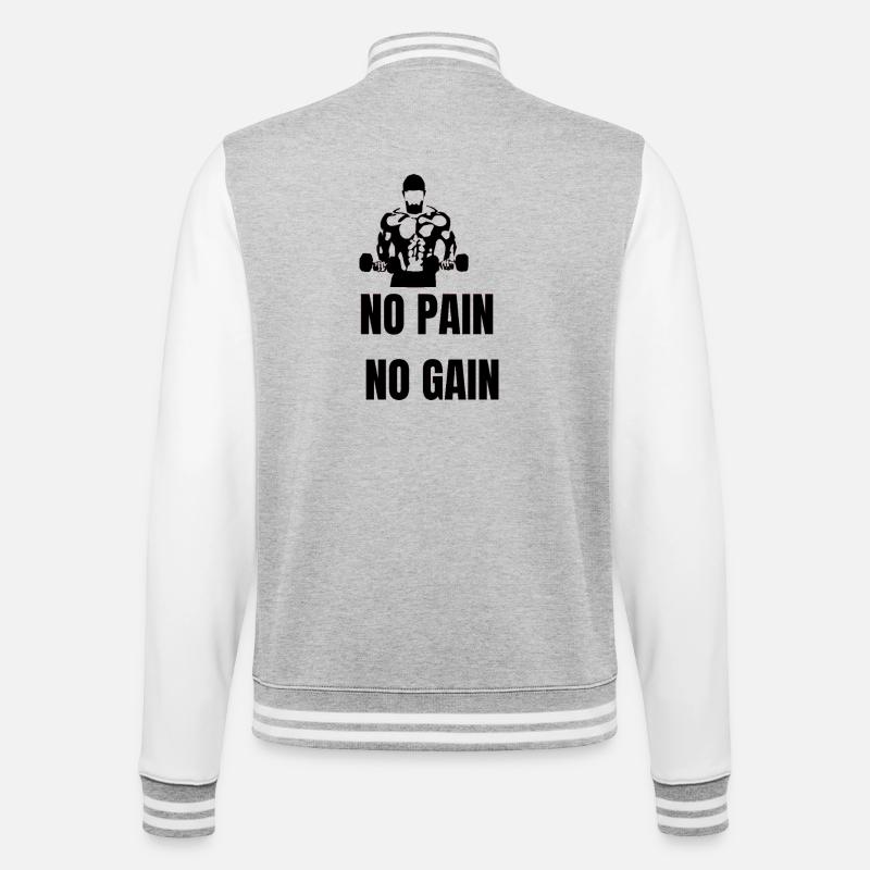 On n’a rien sans rien - Veste Teddy - gris chiné / blanc