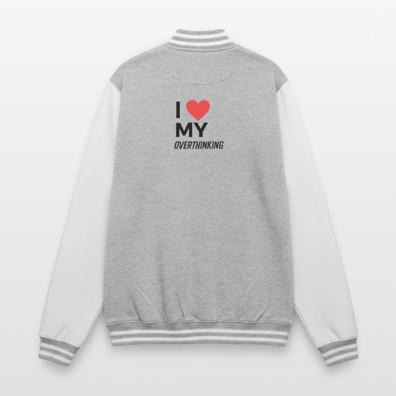 J’adore trop réfléchir Veste Teddy