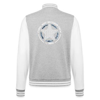 CORAL REEF DEFENDER by . Nemo - College Sweat Jacket - heather grey/white - Back - Marisol (170cm)