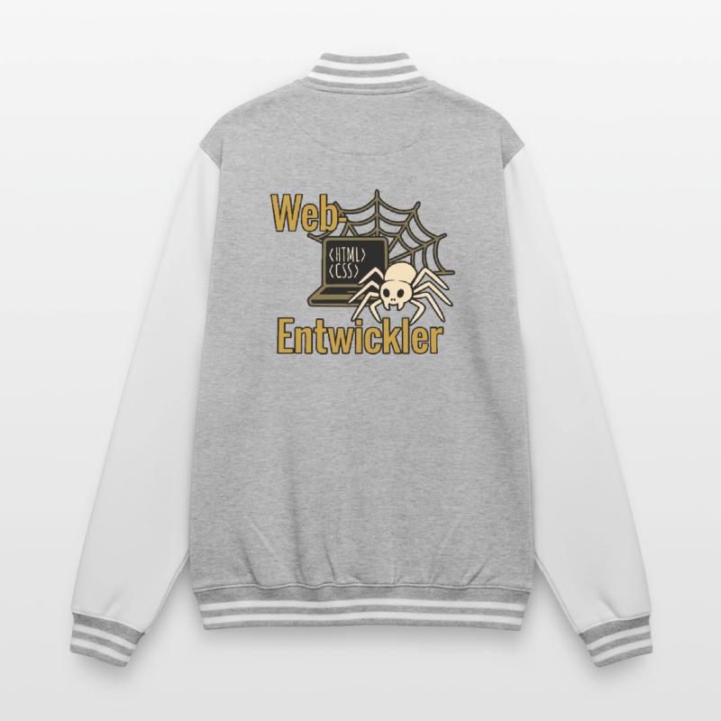 Web Developer - Halloween 2025 College Sweat Jacket