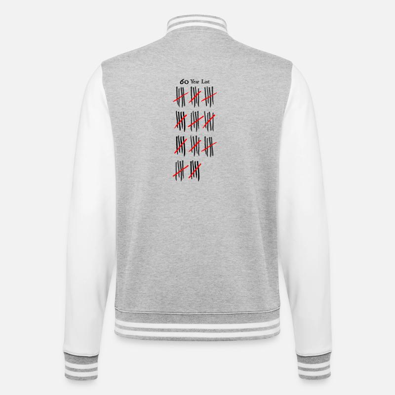 Expressionnisme abstrait Line Art Design - Veste Teddy - gris chiné / blanc