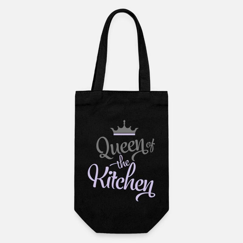 Kochen - Geschenkbeutel für Flaschen - Schwarz