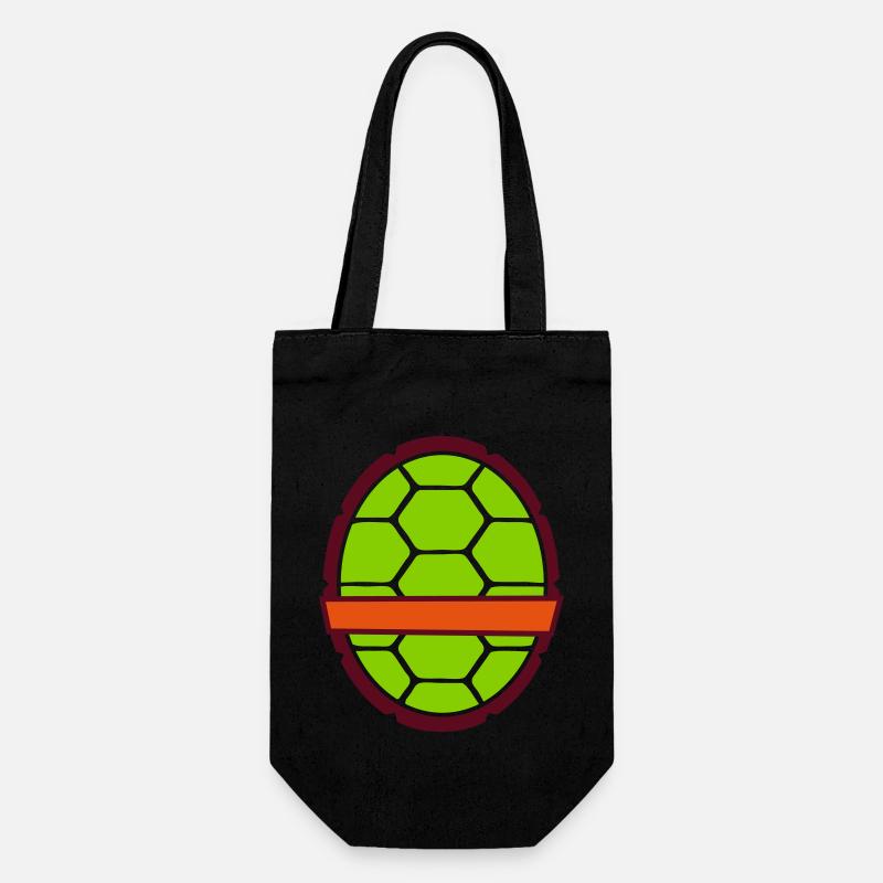 Carapace de tortue - Sac à bouteille - noir