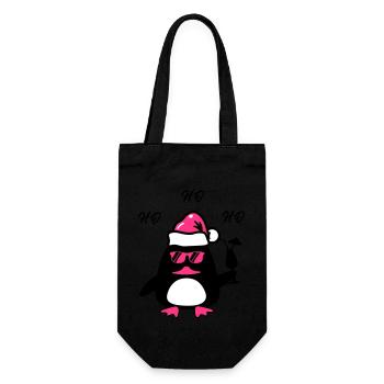 Noël du canard de plage - Sac à bouteille - noir - Devant