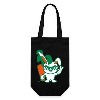 Bunny Big Huge Carrot Carrot Sunglasses Cool - Gift Bag for Bottles - black - Front