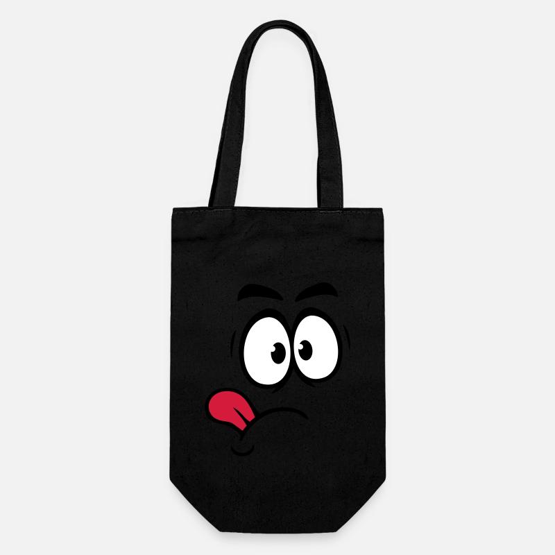 Langue - Sac à bouteille - noir