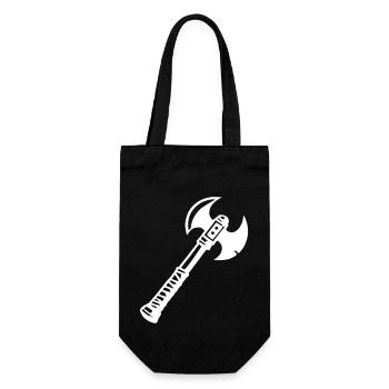 Axe 1 - Gift Bag for Bottles - black - Front