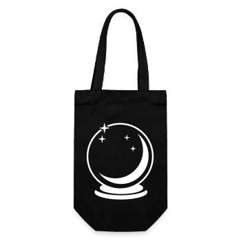 sphère verre - Sac à bouteille - noir - Devant