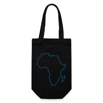 Aperçu de l’Afrique - Sac à bouteille - noir - Devant