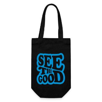 voir la bonne citation - Sac à bouteille - noir - Devant