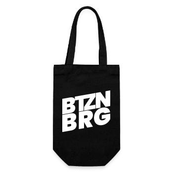 BTZNBRG - Geschenkbeutel für Flaschen - Schwarz - Vorne