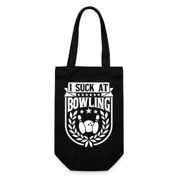 Je suis nul au bowling - Sac à bouteille - noir - Devant