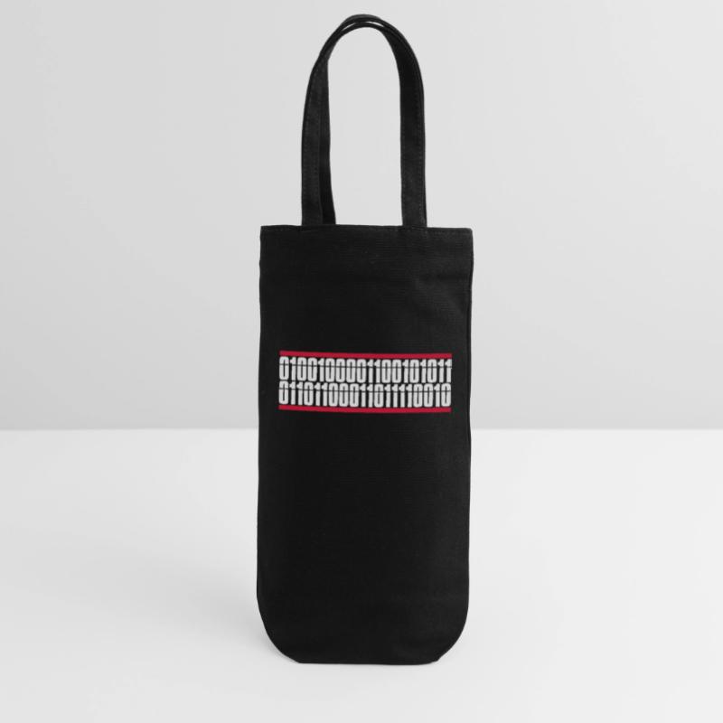 Binär Code Programm Sprache Geschenkbeutel für Flaschen