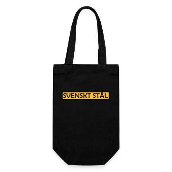 Swedish steel - Gift Bag for Bottles - black - Front