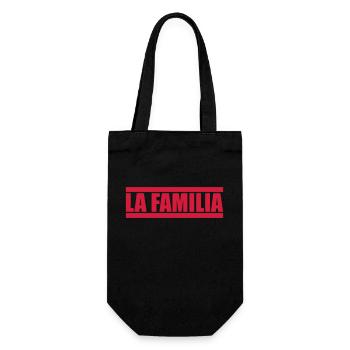 Design La Familia - Sac à bouteille - noir - Devant