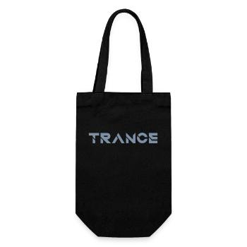 Logo de lettrage Trance Design - Sac à bouteille - noir - Devant
