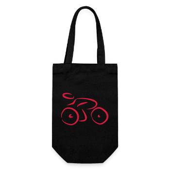 2541614 12200352 bicyclette - Sac à bouteille - noir - Devant