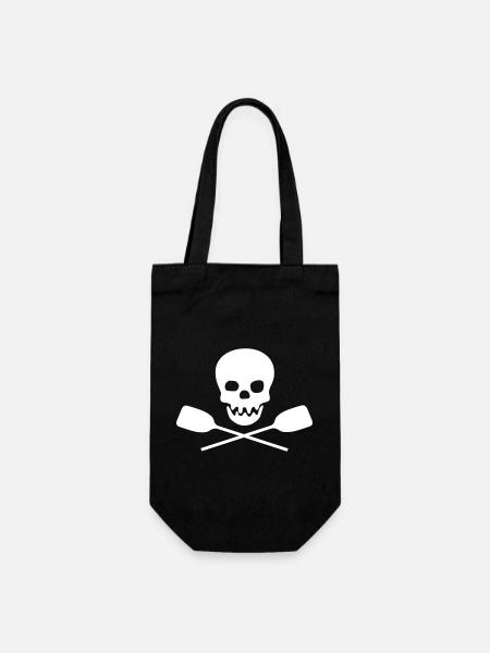 row - Gift Bag for Bottles - black