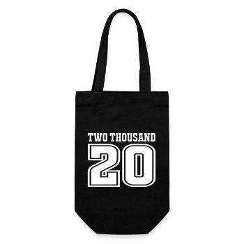 2020 - Gift Bag for Bottles - black - Front