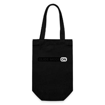 Glider Glider Gliding Glider Pilot - Gift Bag for Bottles - black - Front