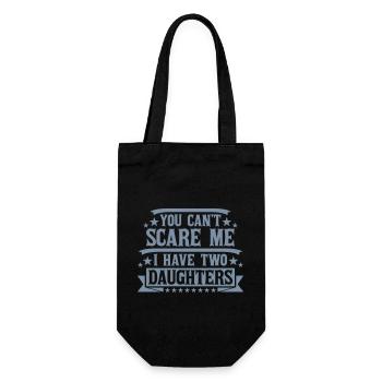 J’ai deux filles - Sac à bouteille - noir - Devant