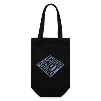 Error 404 not found - Gift Bag for Bottles - black - Front