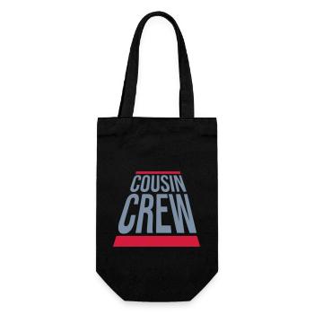 Leader Cousin Crew Team - Gift Bag for Bottles - black - Front