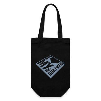 J’aime ma petite amie - Sac à bouteille - noir - Devant