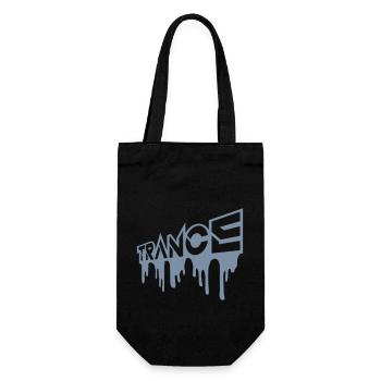 Party Design Trance Logo - Sac à bouteille - noir - Devant