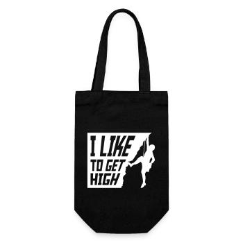 aiment se défoncer - Sac à bouteille - noir - Devant