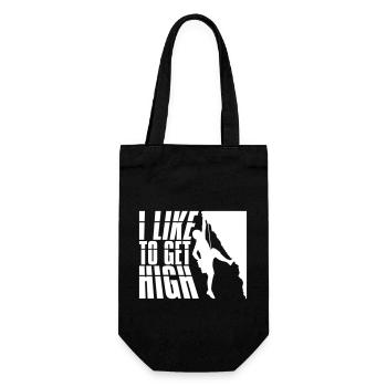 aiment se défoncer - Sac à bouteille - noir - Devant