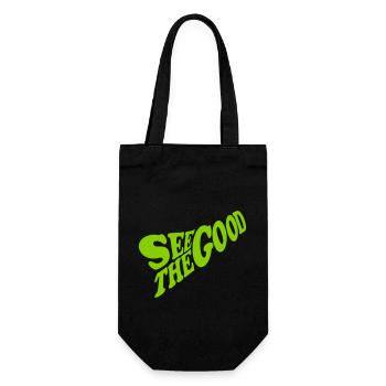 voir la bonne citation - Sac à bouteille - noir - Devant