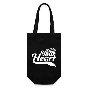 Monsieur vole votre cœur - Sac à bouteille - noir - Devant