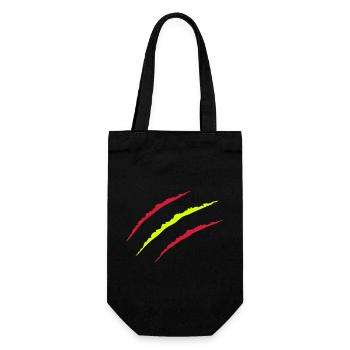 krallen spanien - Geschenkbeutel für Flaschen - Schwarz - Vorne