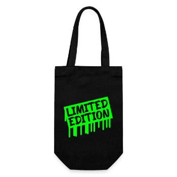 limited edition - Gift Bag for Bottles - black - Front
