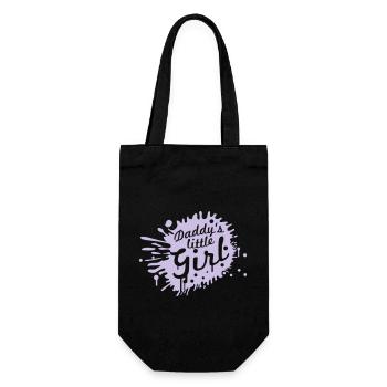 Graffiti Daddys Little Girl Papas Girl Drops - Gift Bag for Bottles - black - Front
