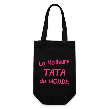 La meilleure tata du monde - Sac à bouteille - noir - Devant