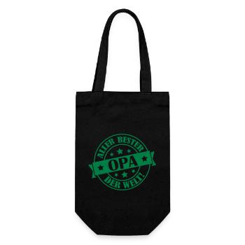 Le meilleur grand-père - Sac à bouteille - noir - Devant