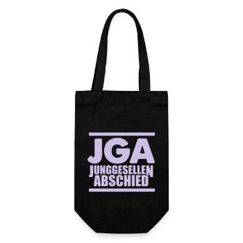 Bachelor Party - Gift Bag for Bottles - black - Front