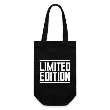 Limited Edition - Gift Bag for Bottles - black - Front