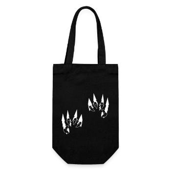 Animal Claws - Gift Bag for Bottles - black - Front