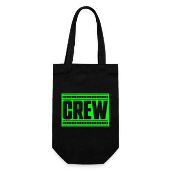 Crew stroked stars - Gift Bag for Bottles - black - Front