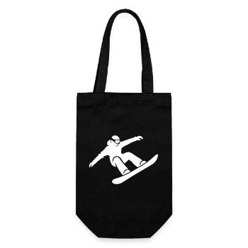 Snowboarders - Sac à bouteille - noir - Devant