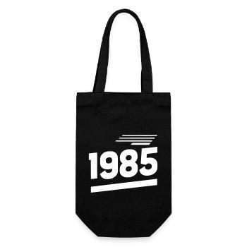 Né en 1985 – 40 ans de culte - Sac à bouteille - noir - Devant