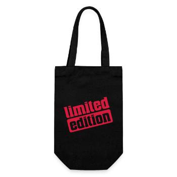 Limited Edition - Gift Bag for Bottles - black - Front