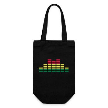 music - Sac à bouteille - noir - Devant