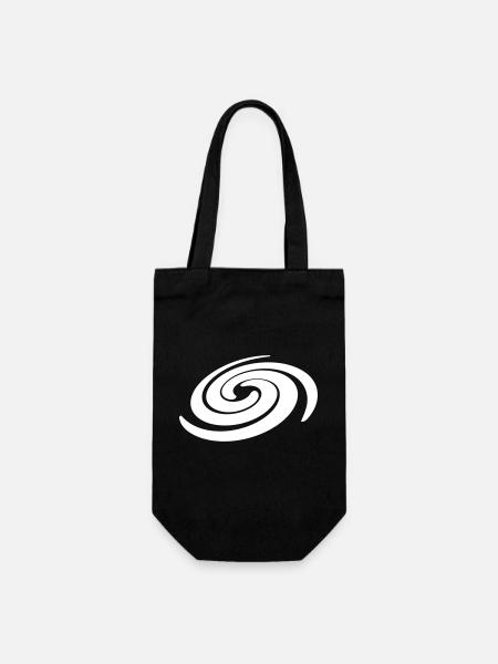 Spirale in allen Vector Farben - Geschenkbeutel für Flaschen - Schwarz