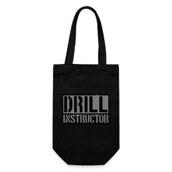 Shield Drill Instructor - Gift Bag for Bottles - black - Front