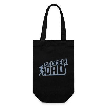 Ball Sport Soccer Dad - Gift Bag for Bottles - black - Front