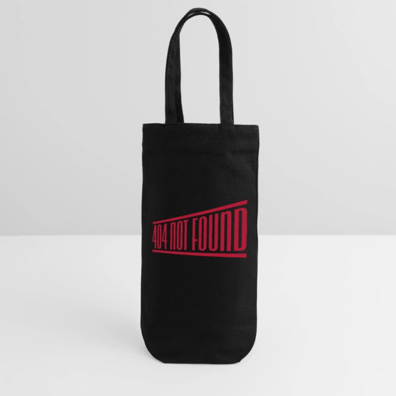 Computer 404 Message Connection Gift Bag for Bottles